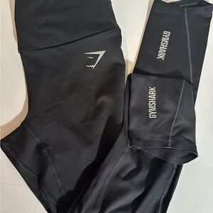 Gymshark Jet Black Active Leggings